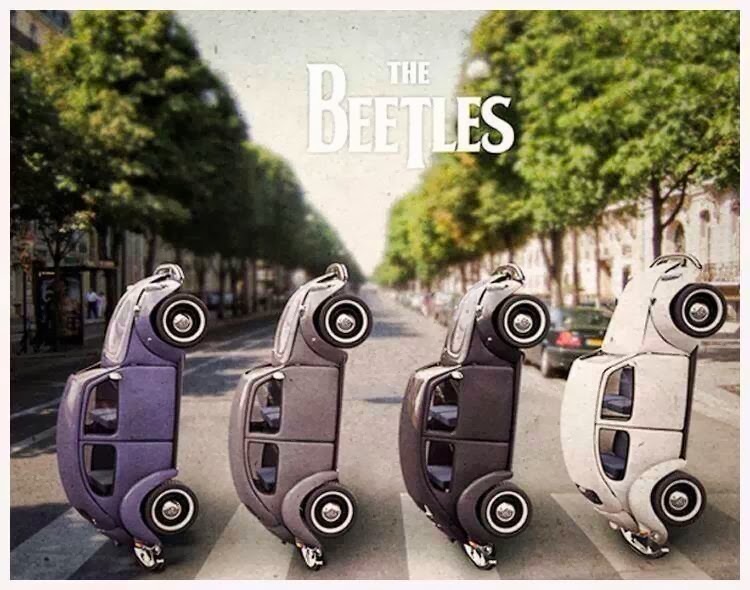 The Beatles Volkswagons Abbey Road