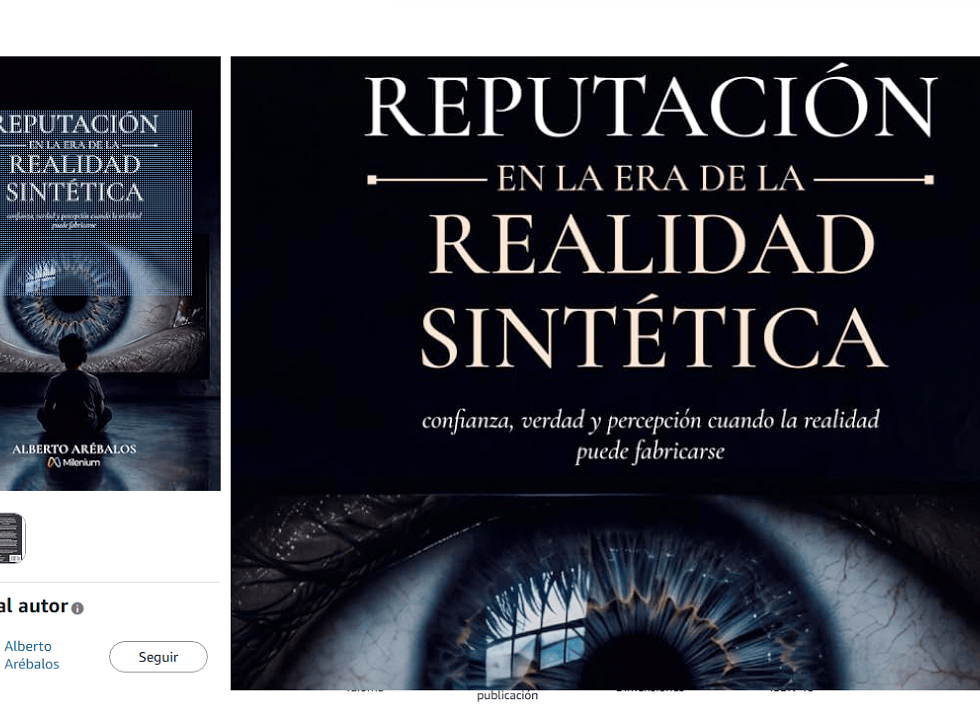 Reputación en la era de la realidad sintética Portada